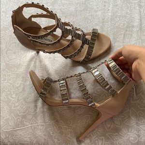 Steve Madden nude heels